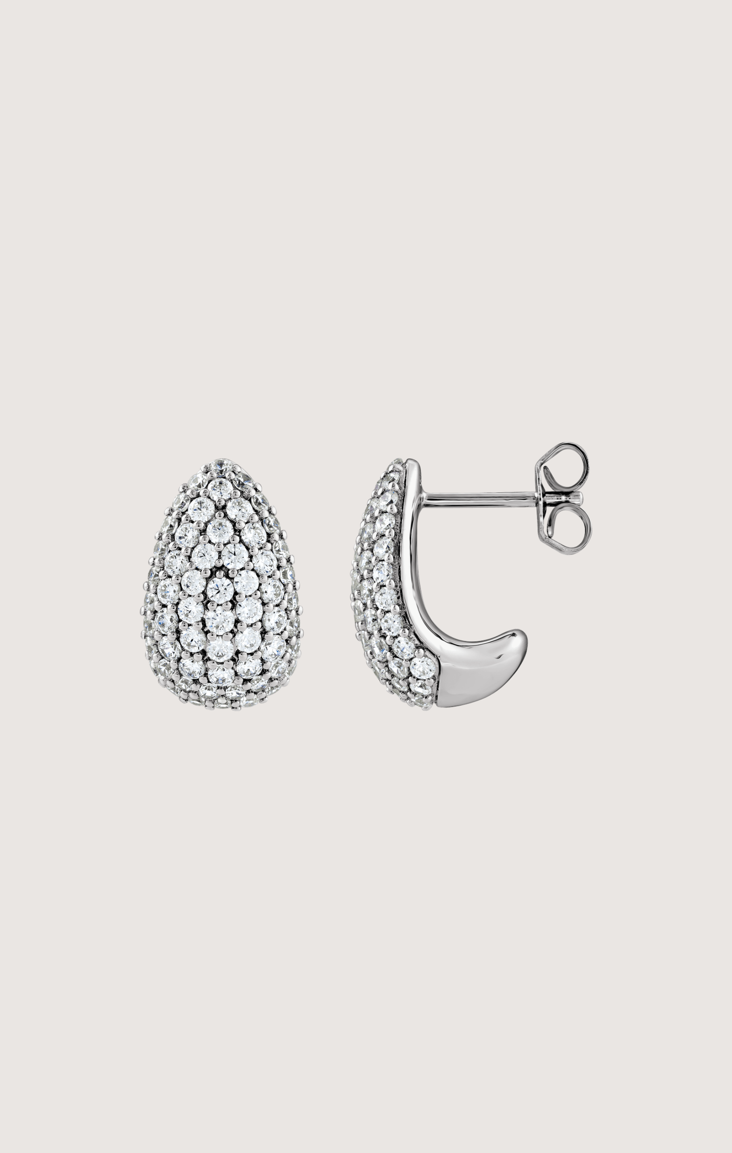 ETERNAL LOVE CLUSTER DIAMOND EARRINGS