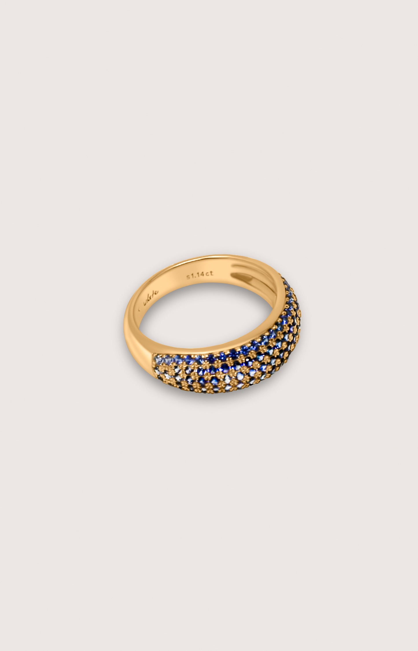 CLUSTER DIAMOND DOME RING