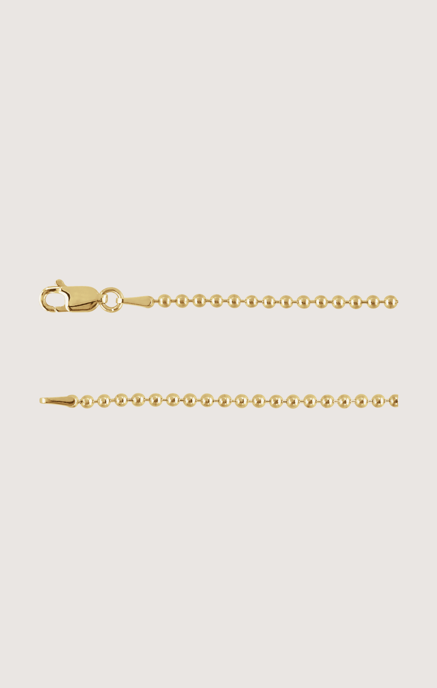 BALL CHAIN NECKLACE