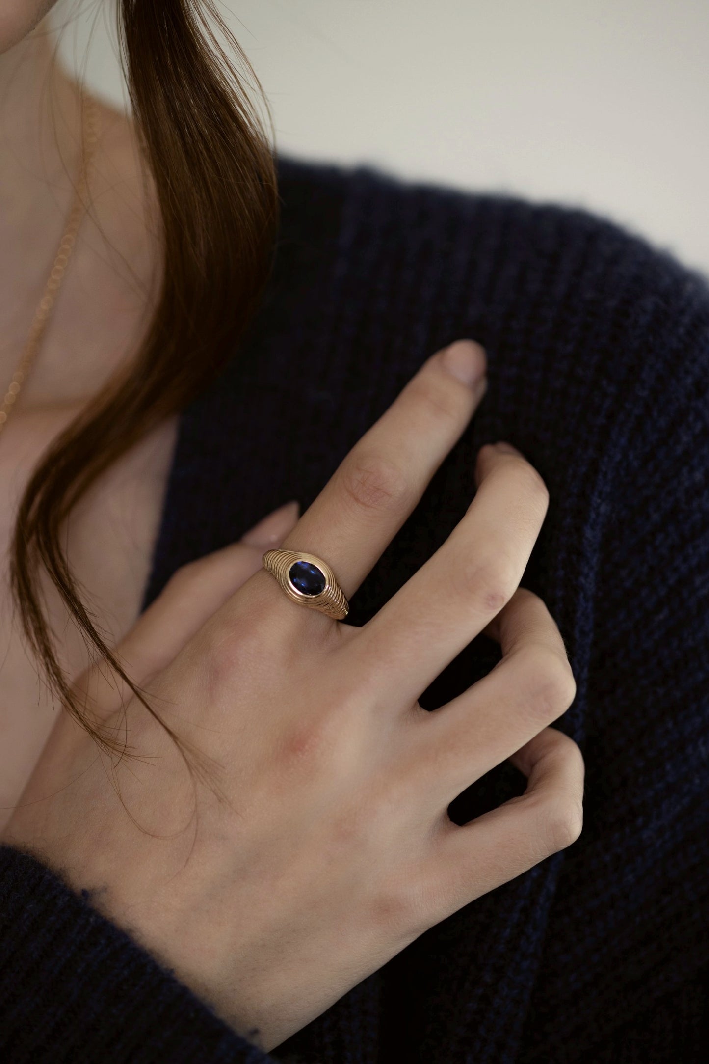 OPHIDIA SAPPHIRE RING