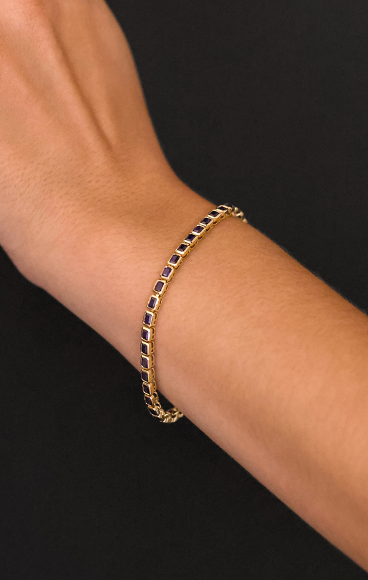 THE ETERNAL SAPPHIRE TENNIS BRACELET