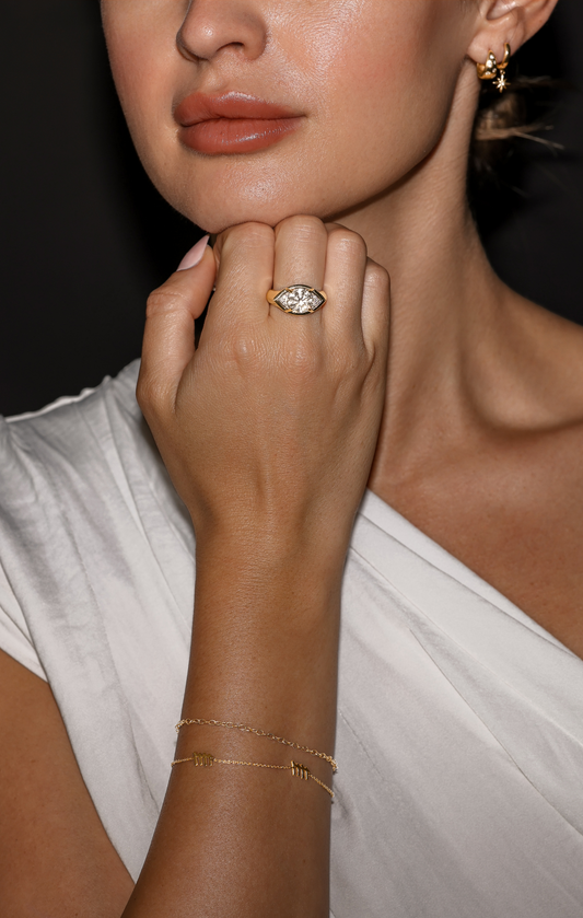 ECLIPSE EYE DIAMOND RING