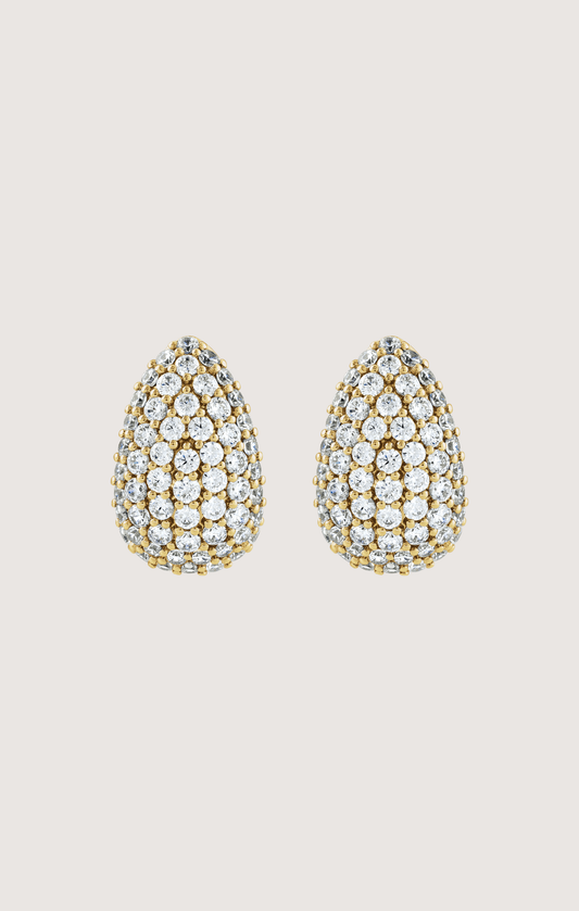 ETERNAL LOVE CLUSTER DIAMOND EARRINGS