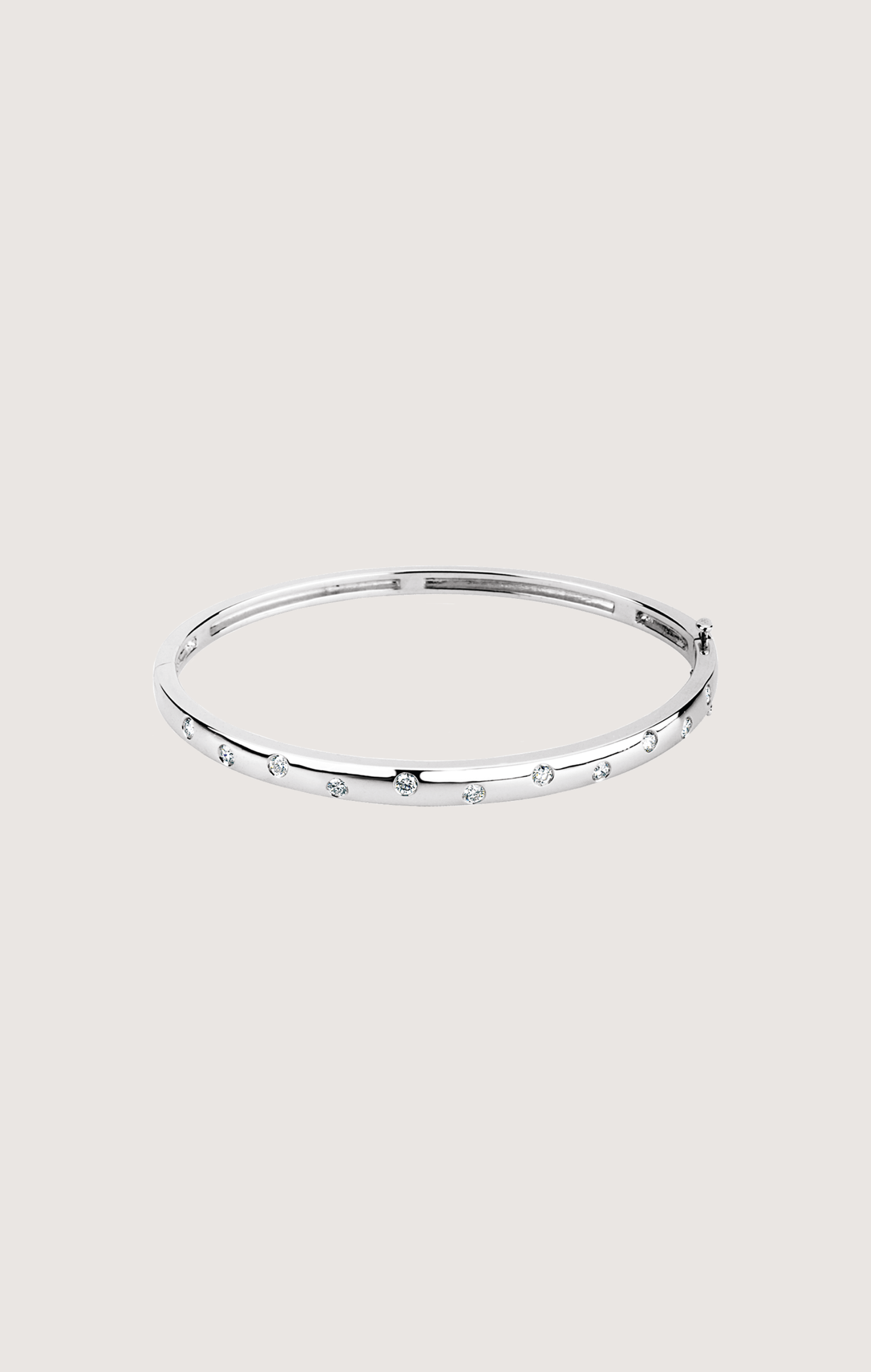 Prague Starlight Diamond Bangle — Prague Heart Collection