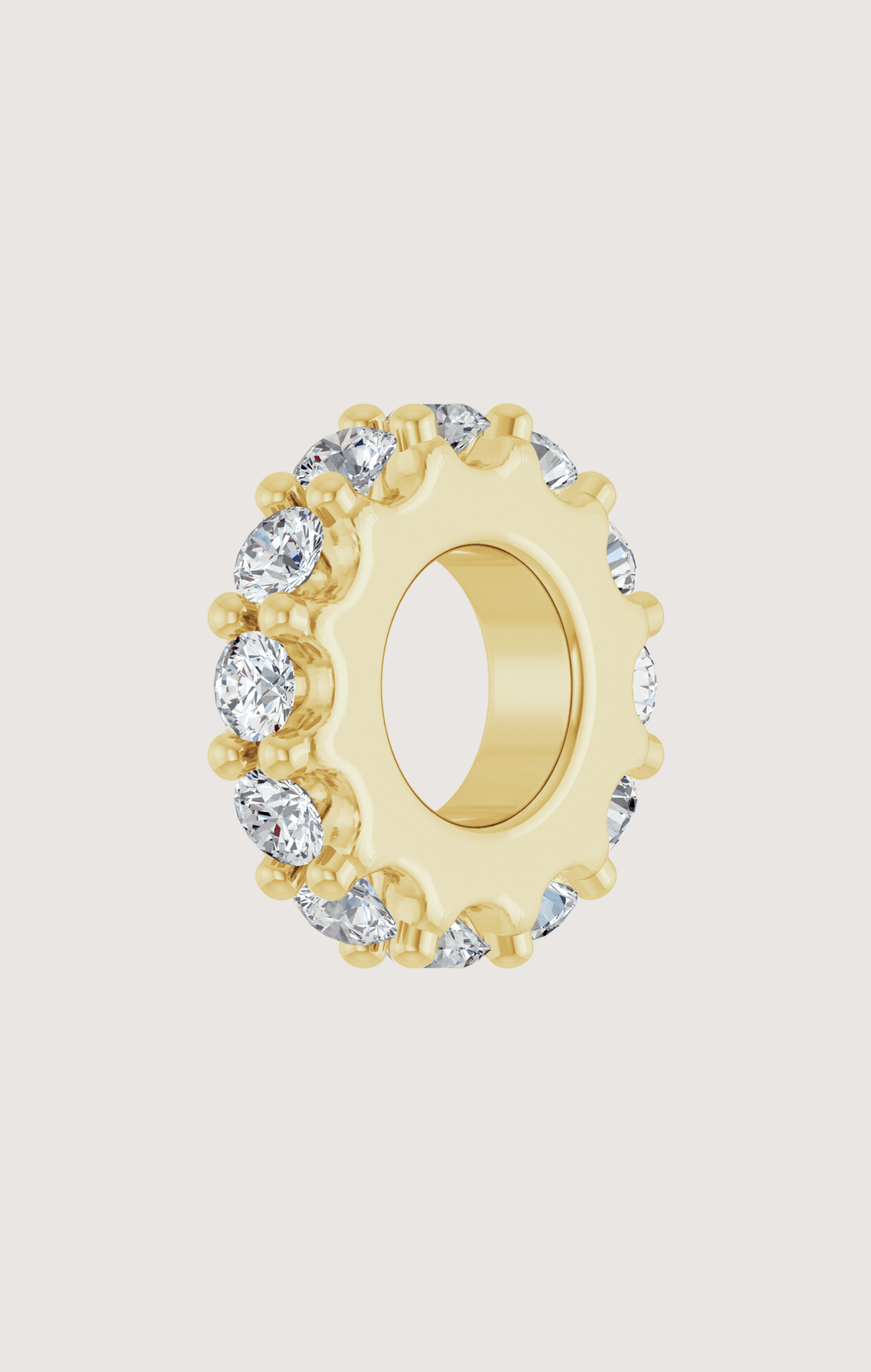 BIRTHSTONE SPACER CHARM