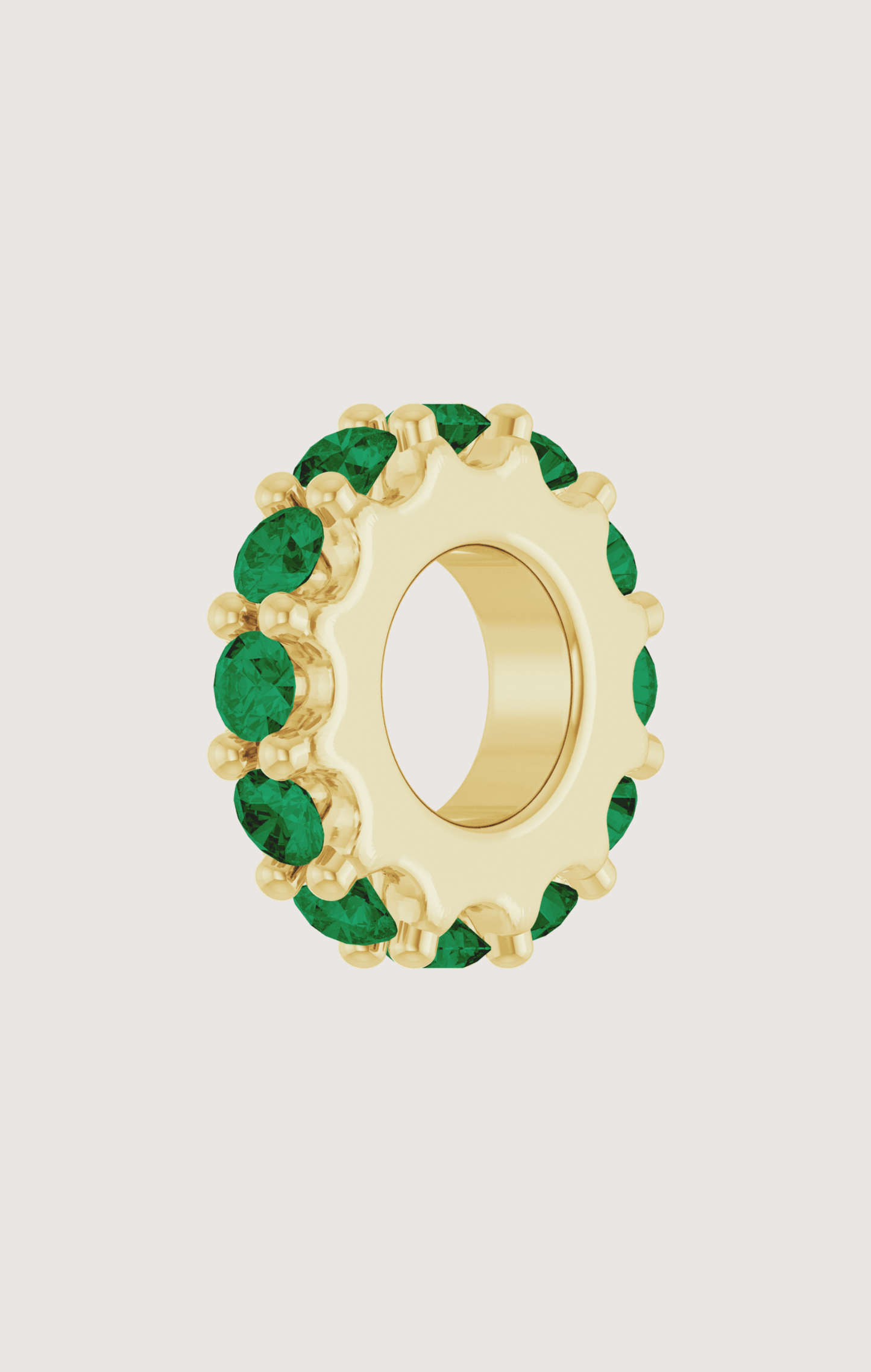 BIRTHSTONE SPACER CHARM