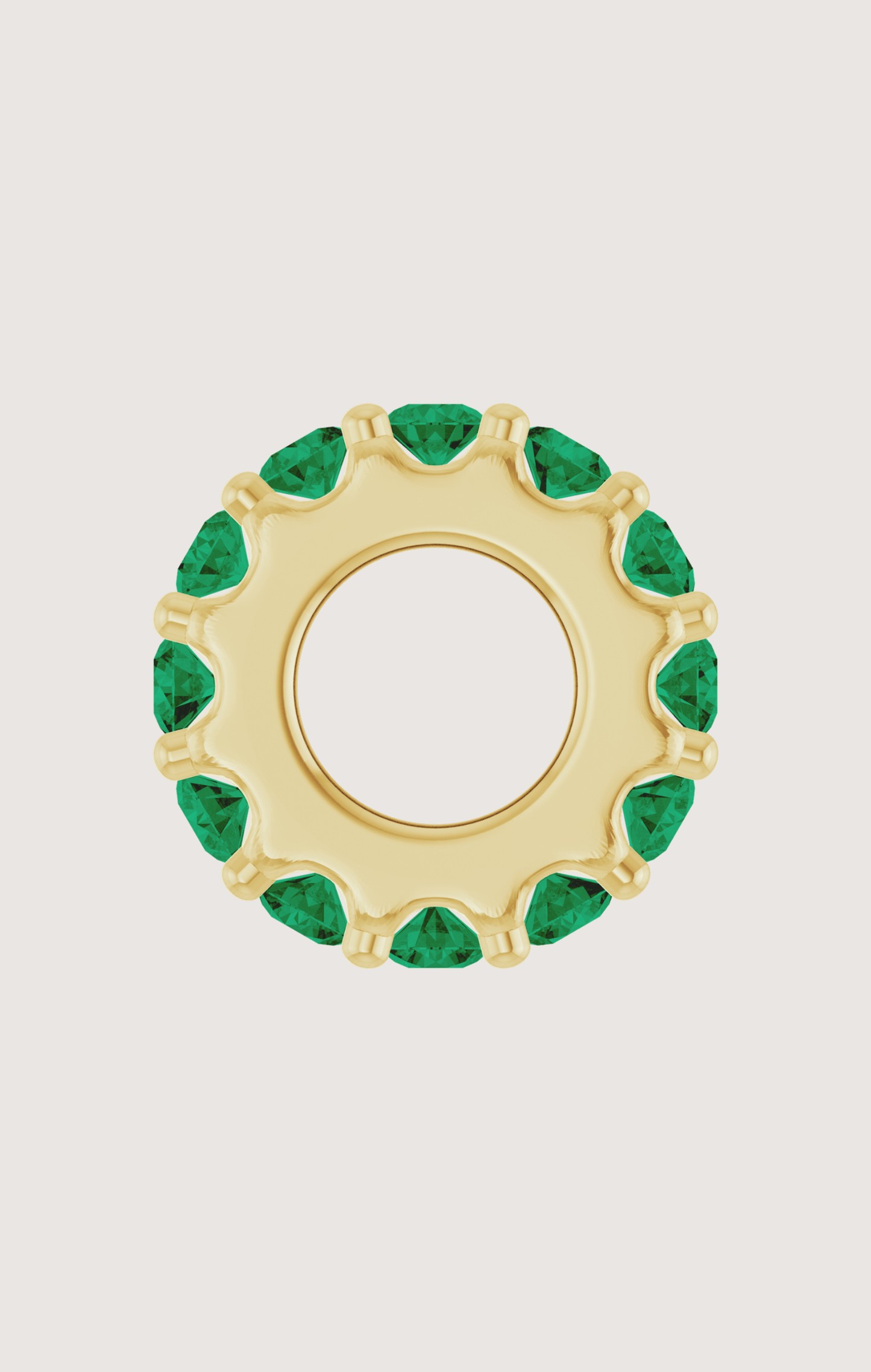 BIRTHSTONE SPACER CHARM