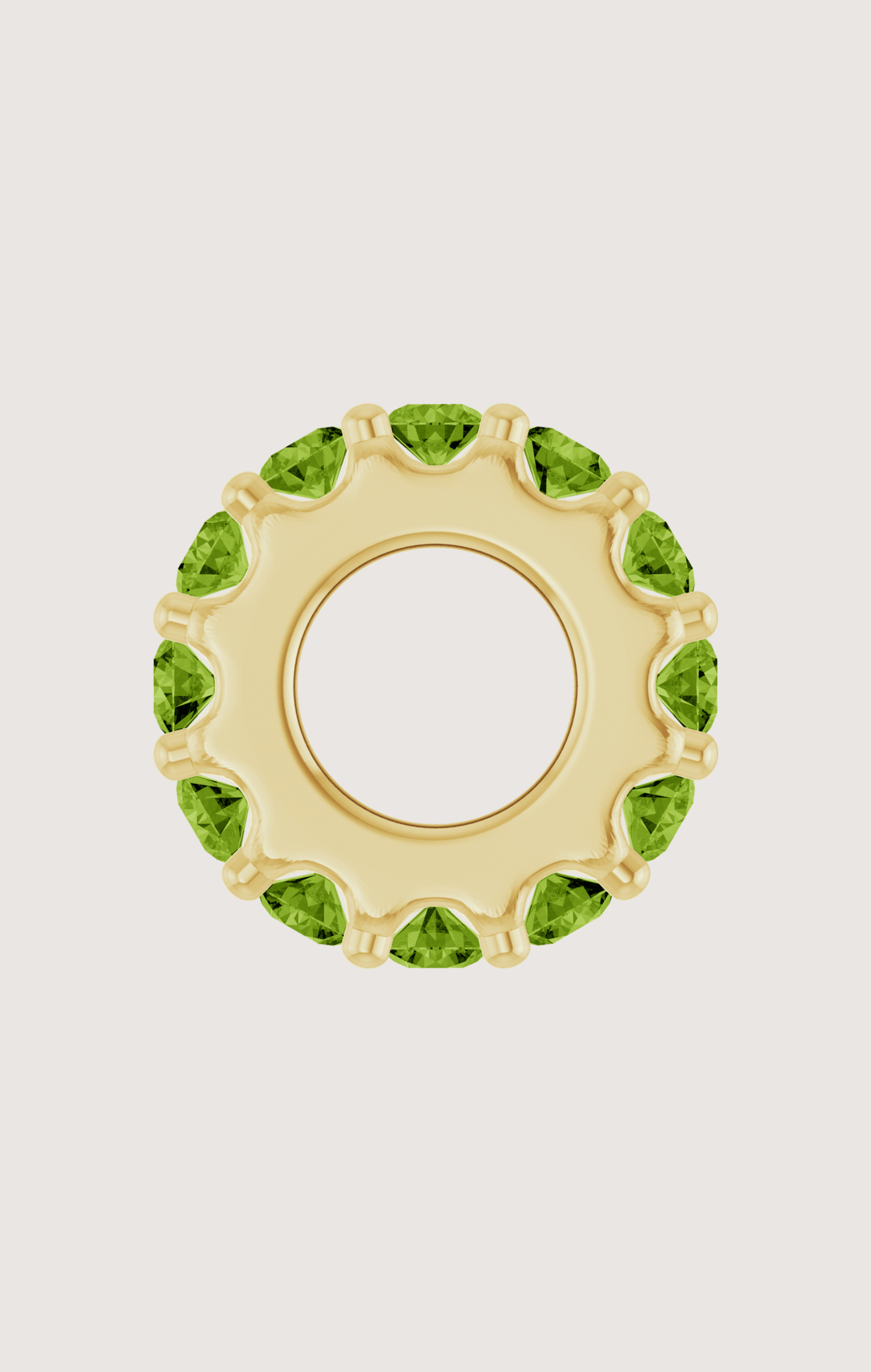 BIRTHSTONE SPACER CHARM