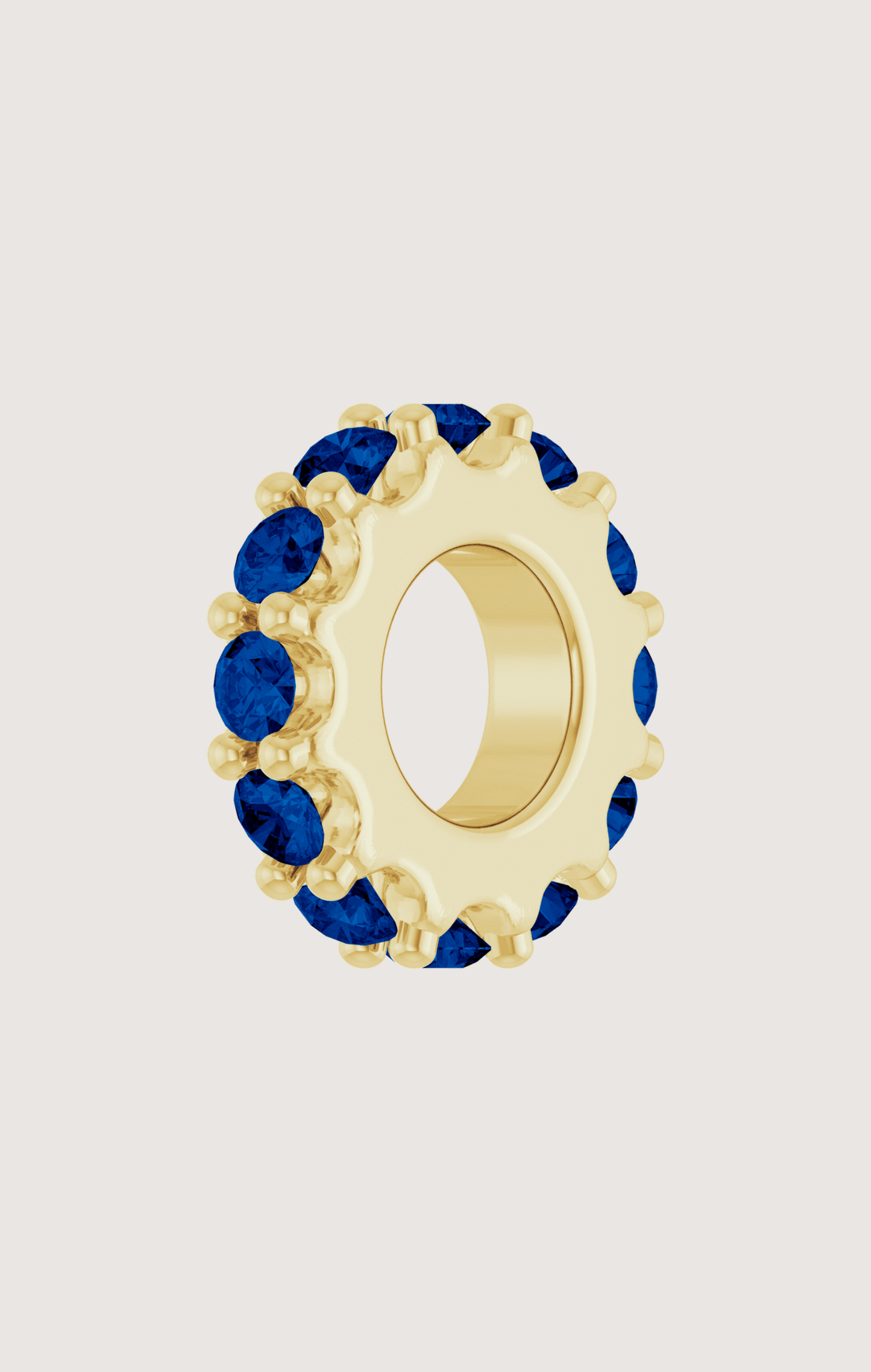 BIRTHSTONE SPACER CHARM