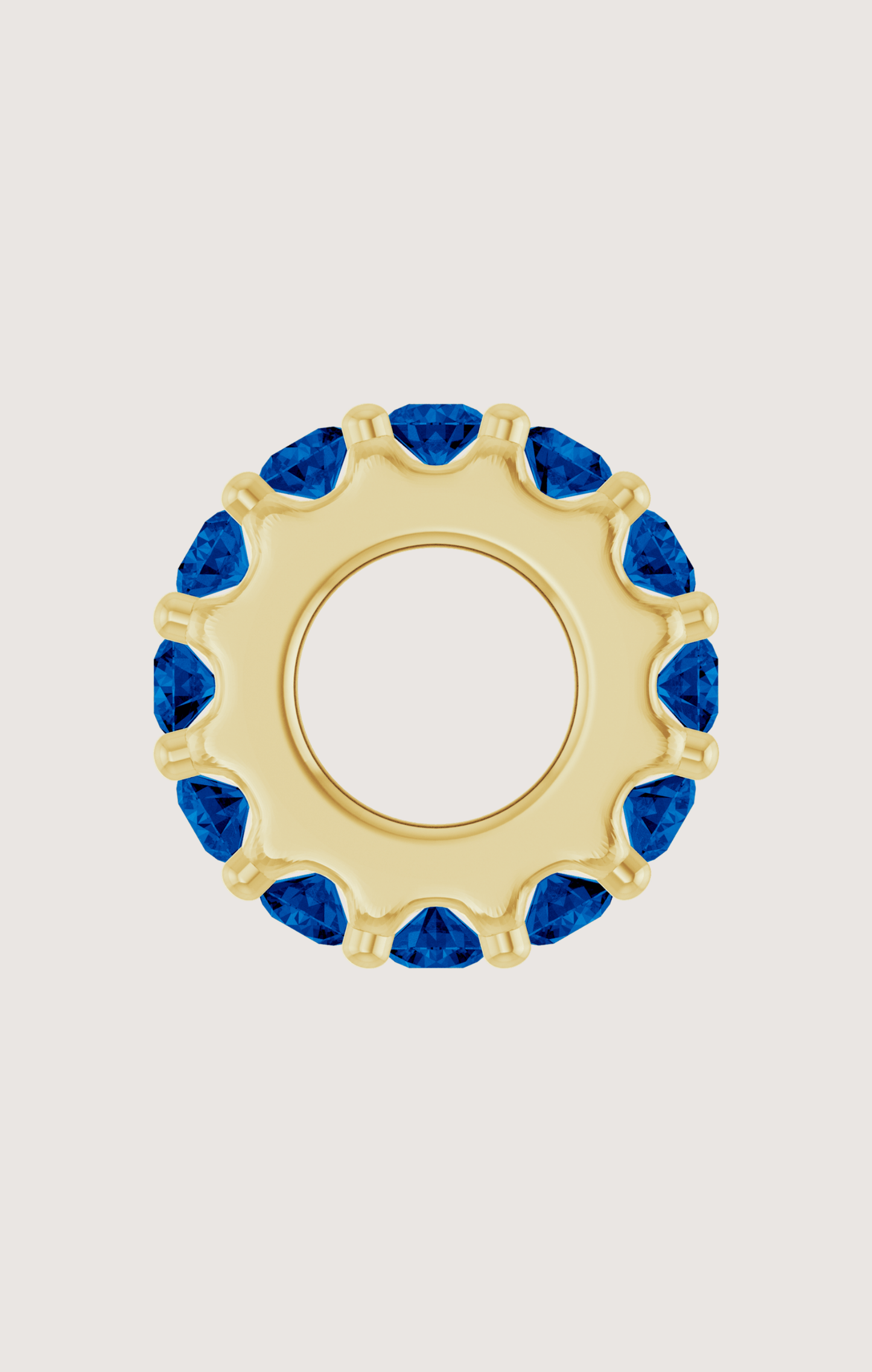 BIRTHSTONE SPACER CHARM