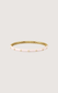 CHANNELED GRACE PINK ENAMAL BANGLE BRACELET