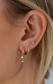 Greek Asteria Star Piercing Earring