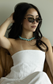 AMAZONITE BEADED NECKLACE