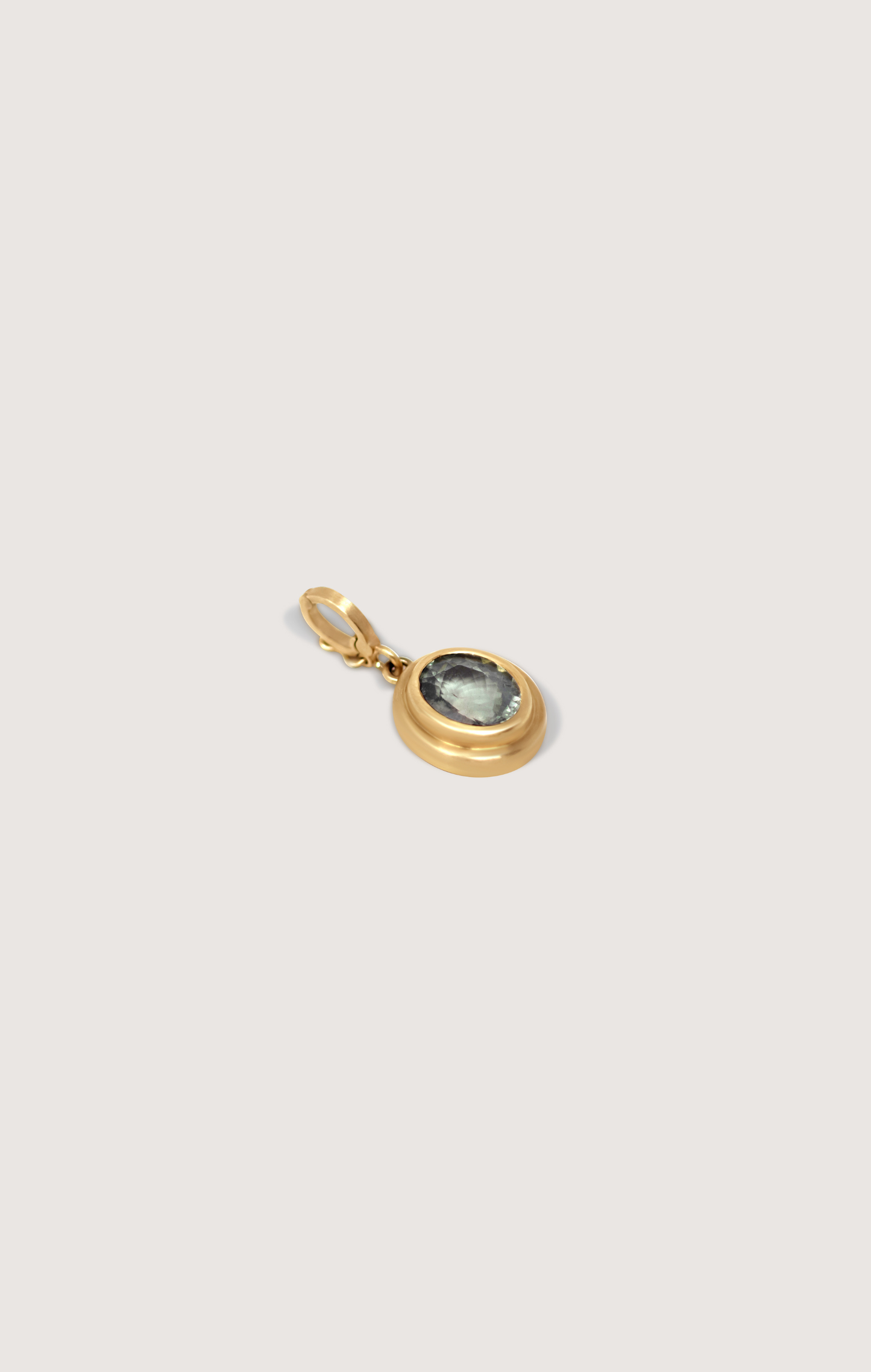 BLUE TOURMALINE CHARM