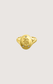 DIAMOND SIGNET INITIAL RING