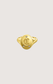 DIAMOND SIGNET INITIAL RING