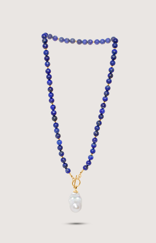 LUNA AZUL BLUE LAPIS NECKLACE