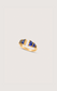 Luna Half Moon Rope Cuff Ring