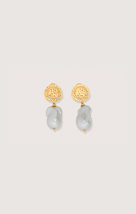 LUNA MARE PEARL EARRINGS