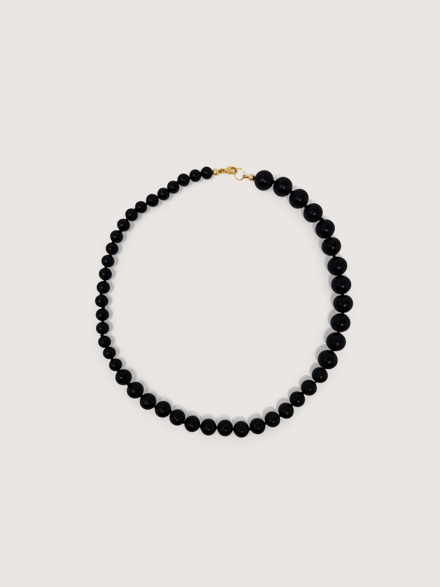JET BEADED NECKLACE