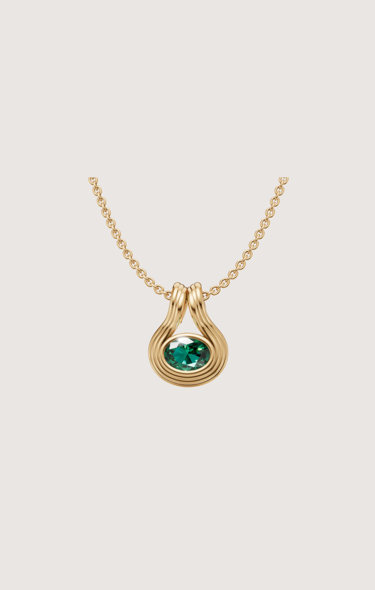 OPHIDIA SAPPHIRE NECKLACE