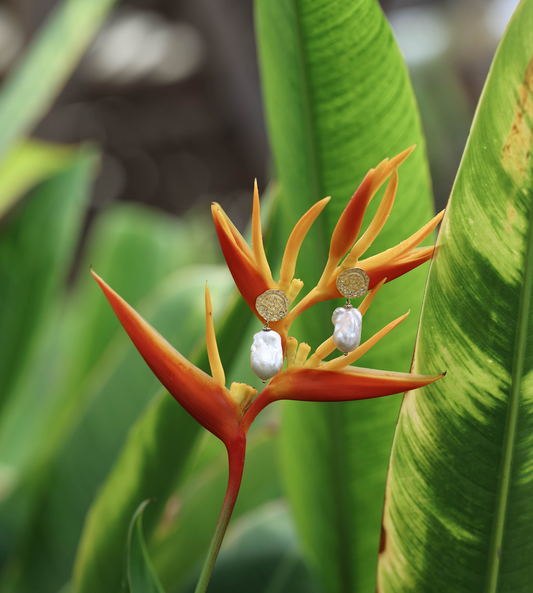 LUNA MARE PEARL EARRINGS