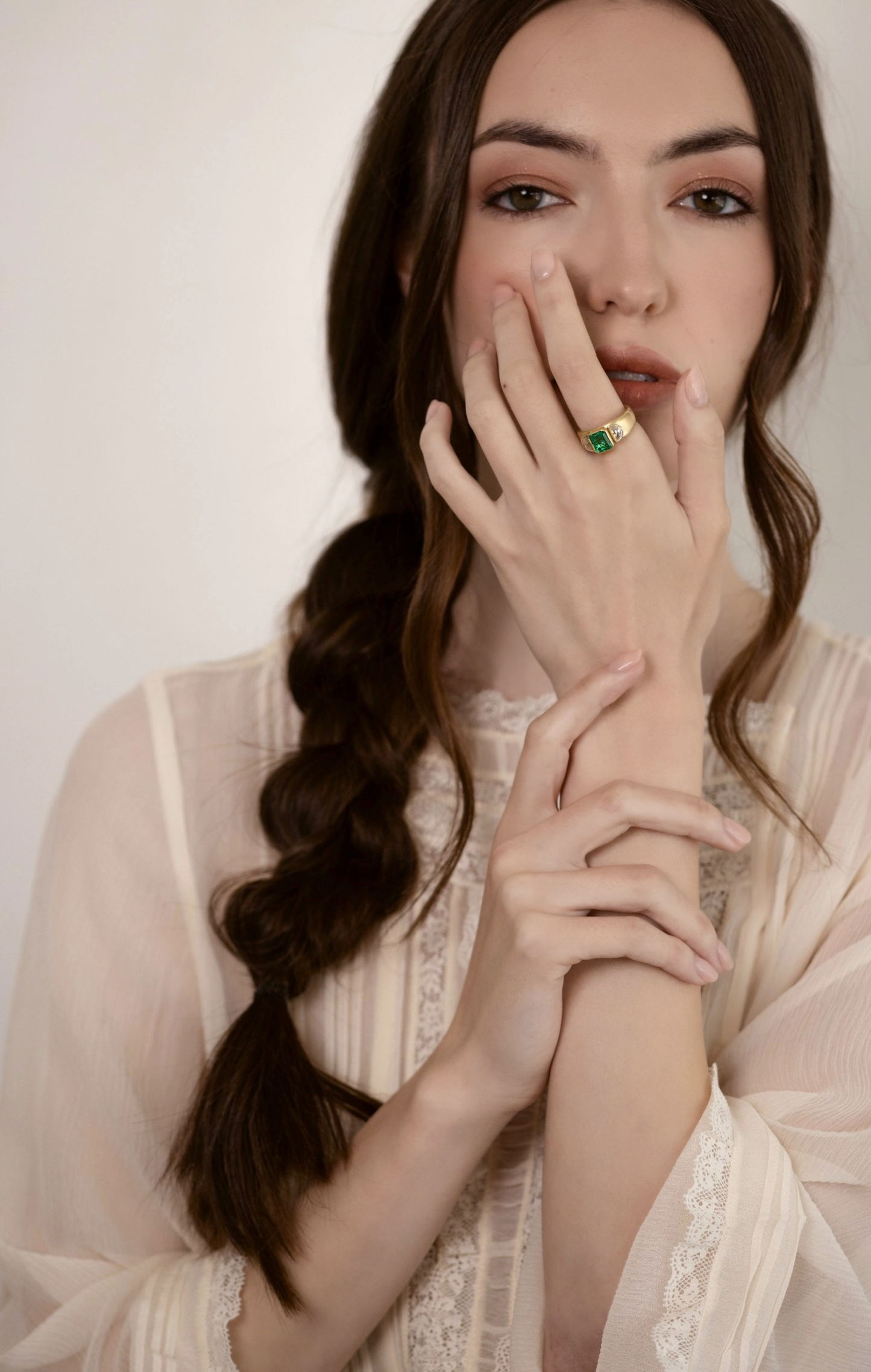 THE GAIA EMERALD RING