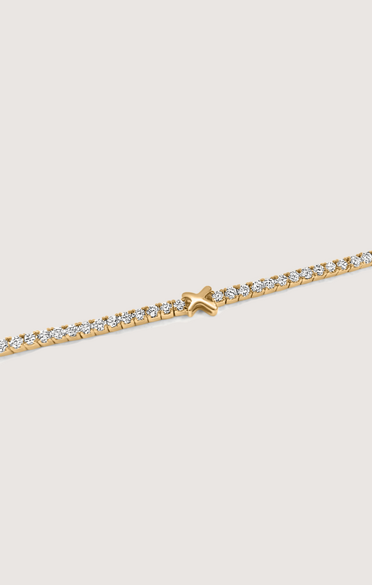 LADY JANE FOUR-PRONG DIAMOND TENNIS BRACELET
