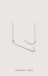 Aries zodiac constellation necklace in 14k white gold with natural diamonds | Whxte Atelier