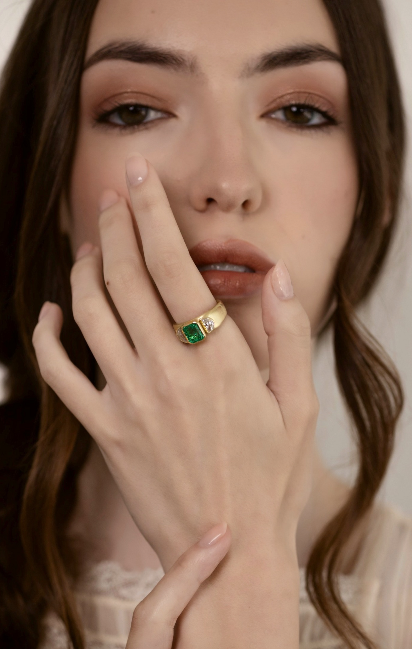 THE GAIA EMERALD RING