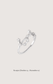 Scorpio zodiac constellation ring in 14k white gold with natural diamonds | Whxte Atelier