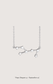 Virgo zodiac constellation necklace in 14k white gold with natural diamonds | Whxte Atelier