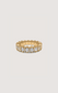 MINI JODY - MARQUISE & ROUND ETERNITY PINKY RING IN 14k GOLD
