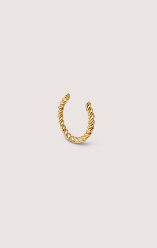 COILED EAR CUFF